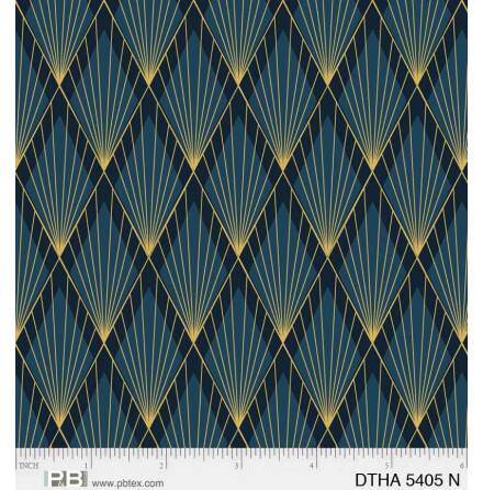 Deco the Halls Blue and Gold (17360)