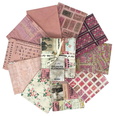 FQ Bundle Tim Holtz Pink Palette 10 bitar (17533)